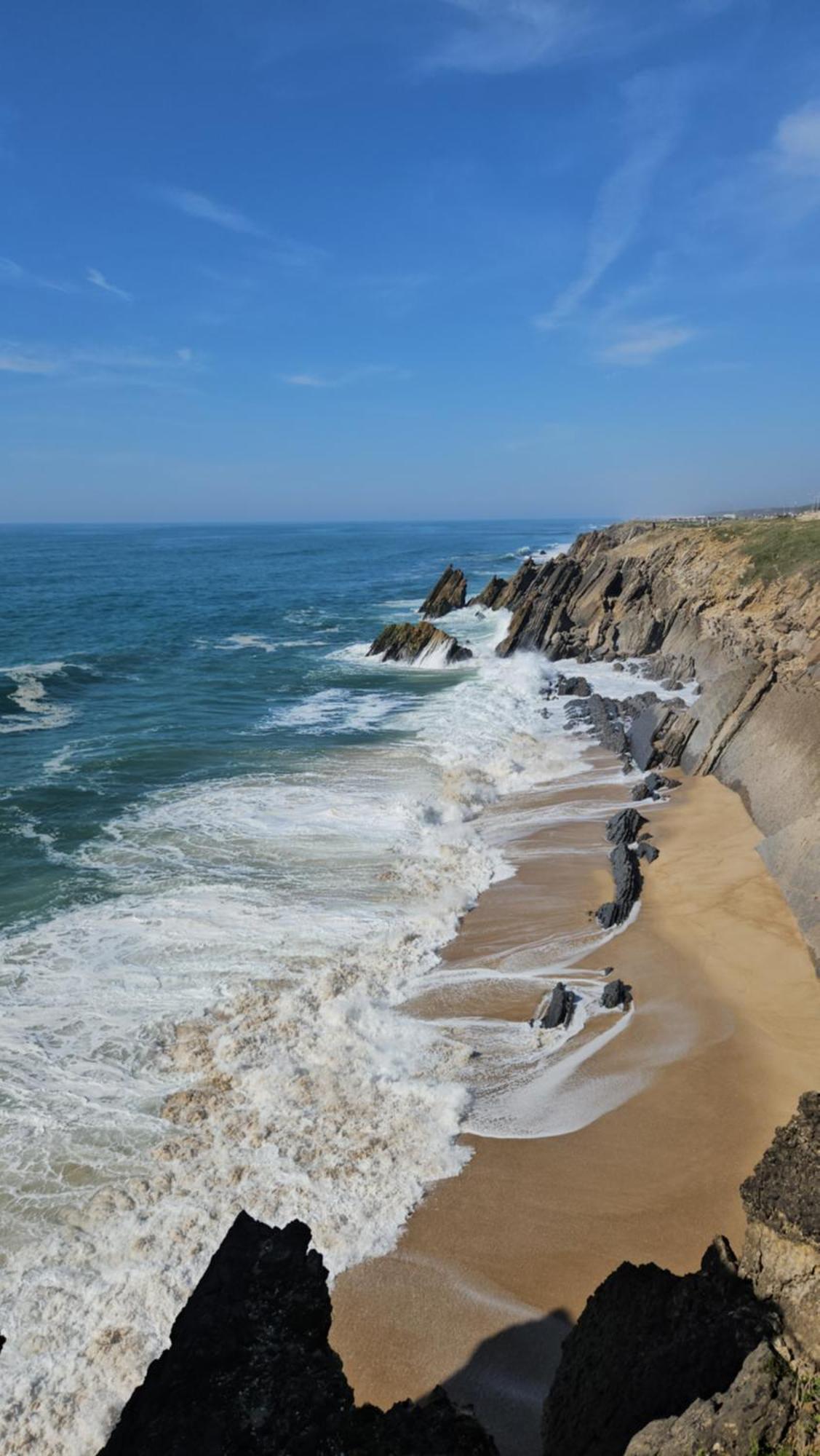 Nazare Uninterrupted Views And Sounds Of The Sea Apartment ปาไตอัส ภายนอก รูปภาพ