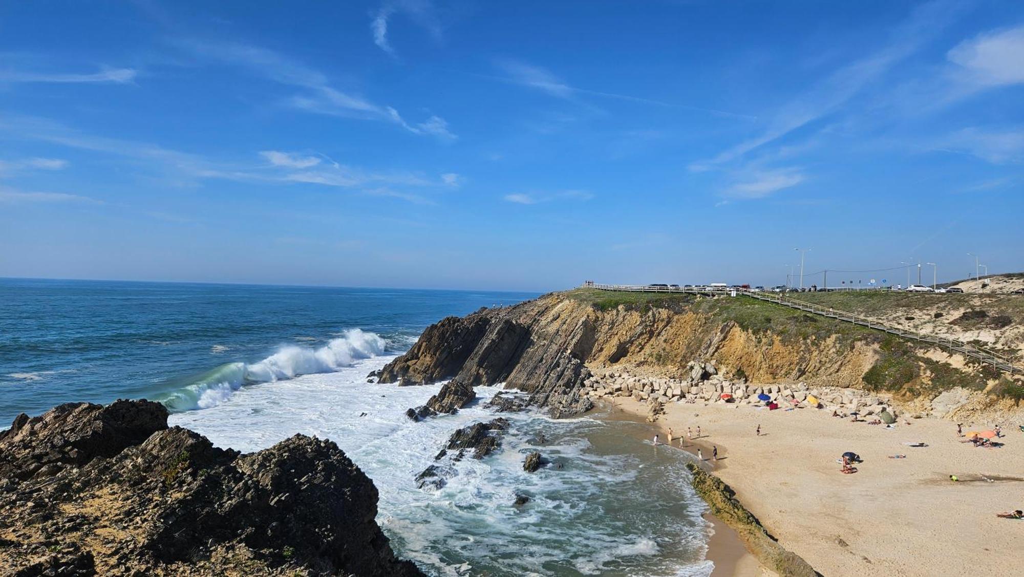 Nazare Uninterrupted Views And Sounds Of The Sea Apartment ปาไตอัส ภายนอก รูปภาพ